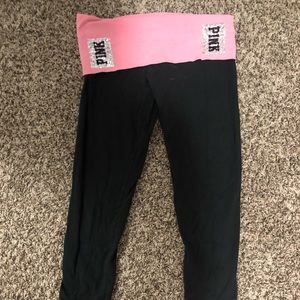 VS pink yoga leggings